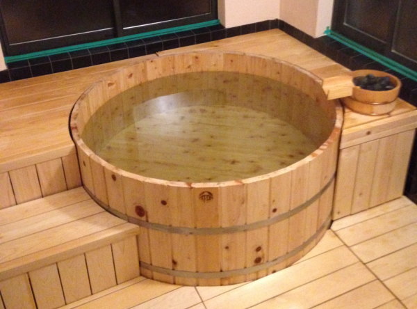 檜風呂　お客様の設置例